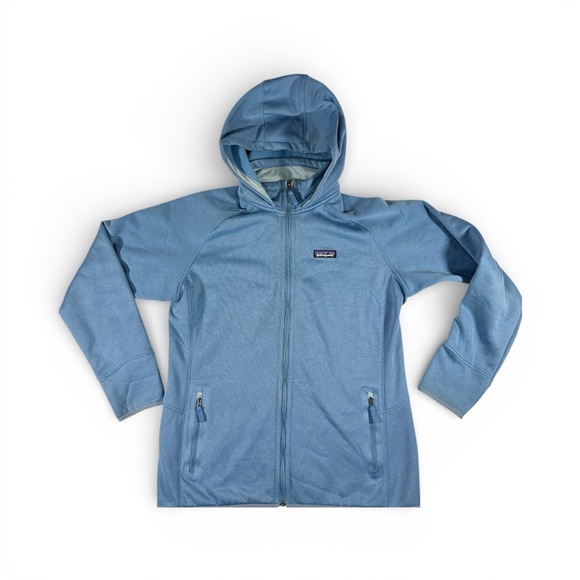 Patagonia Women's Tech Fleece Hoody - Teal Blue XL - Picture 2 of 8